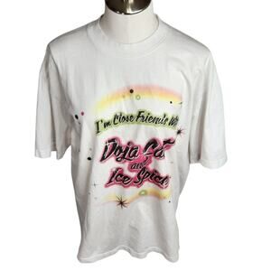Doja Cat Ice Spice Scarlet Tour Instagram Close Friends Experience T-Shirt Large